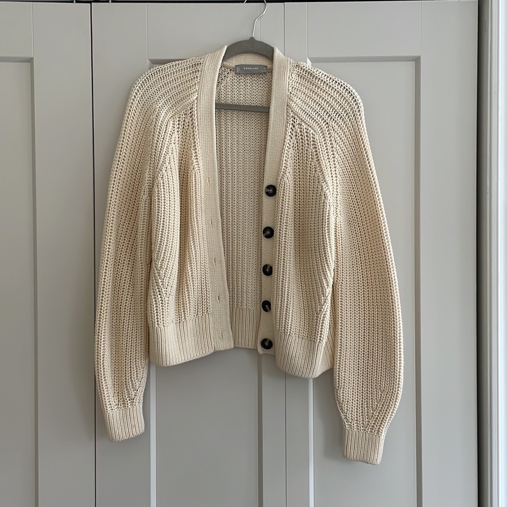 Everlane cotton cardigan